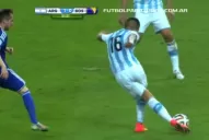 Mirá la rabona de Marcos Rojo ante Bosnia