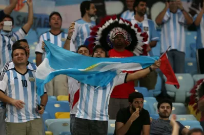 Los tucumanos también viajaron a Brasil para alentar a la Selección