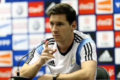 Messi y un mensaje para Sabella: Tenemos que ir al frente, somos Argentina