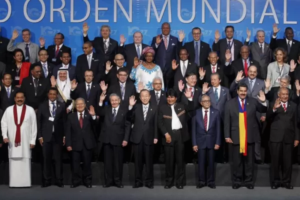 El G77 rechaza el bloqueo a Cuba y respalda a Maduro