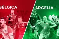 Bélgica vs. Argelia: Alineaciones