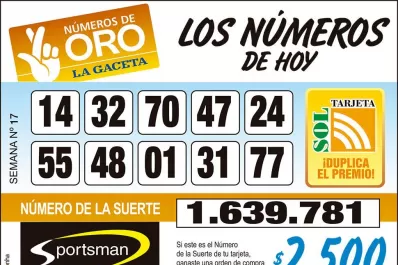Los Números de Oro de LA GACETA