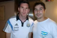 Como una película de espías, todo sea por ver a Messi