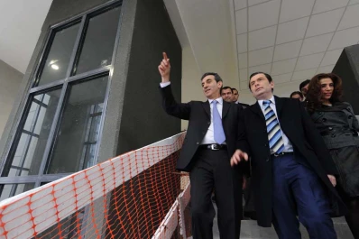 Randazzo visitó la futura estación del Tren al Desarrollo, en Santiago del Estero