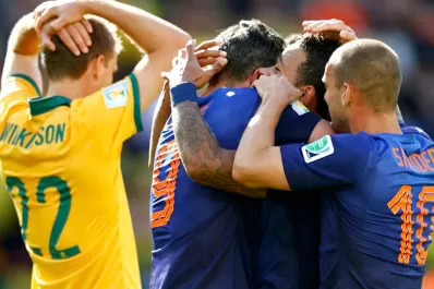 Holanda venció por 3 a 2 Australia y aseguró su pasaje a octavos