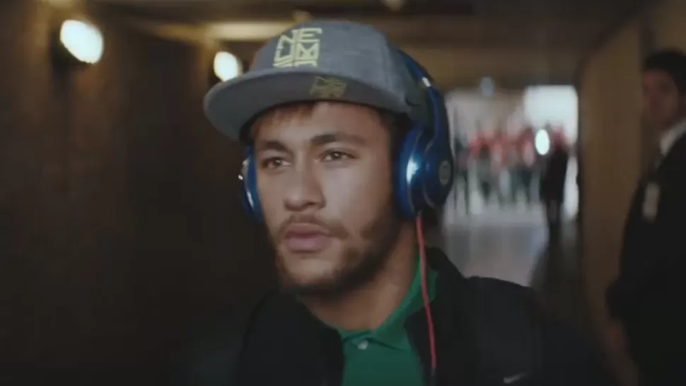 REFERENTE. Neymar es la figura de Beats para promocionar sus auriculares. CAPTURA DE PANTALLA