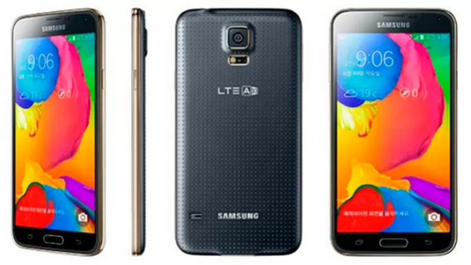 Samsung presentó una nueva versión del Galaxy S5