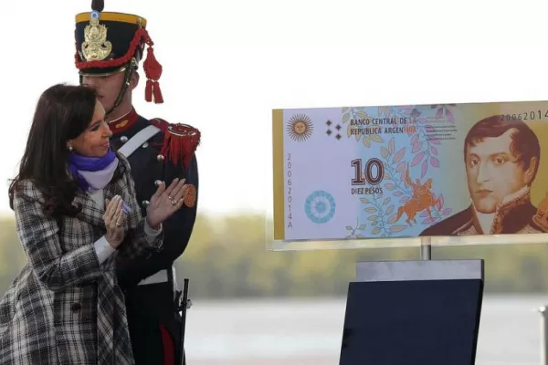 Presentaron el nuevo billete de $ 10 con Belgrano