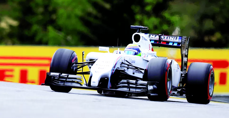 SE AGRANDÓ. Felipe Massa sufrió mucho tiempo por la falta de resultados. Y aunque el de ayer fue parcial, para él queda el envión de haber hecho la pole con Williams. REUTERS