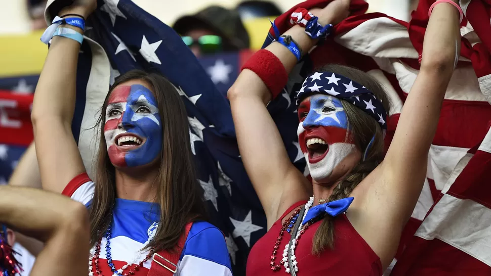 AMERICAN PIE. Las estadounidensas se destacaron más que las portuguesas en Manaos. REUTERS