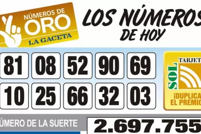 Los Números de Oro de LA GACETA