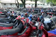 Si no retirás tu moto secuestrada, a los dos meses puede salir a subasta