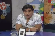 Maradona trató de cobarde al Kun Agüero