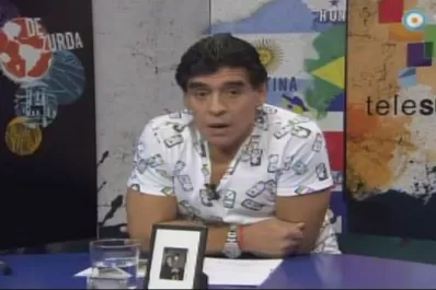 Maradona trató de cobarde al Kun Agüero