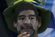 Maradona mirará el partido desde el hotel