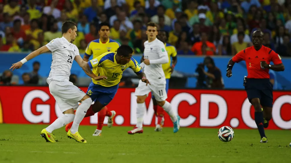 Ecuador no pudo con Francia y se despidió de la Copa del Mundo