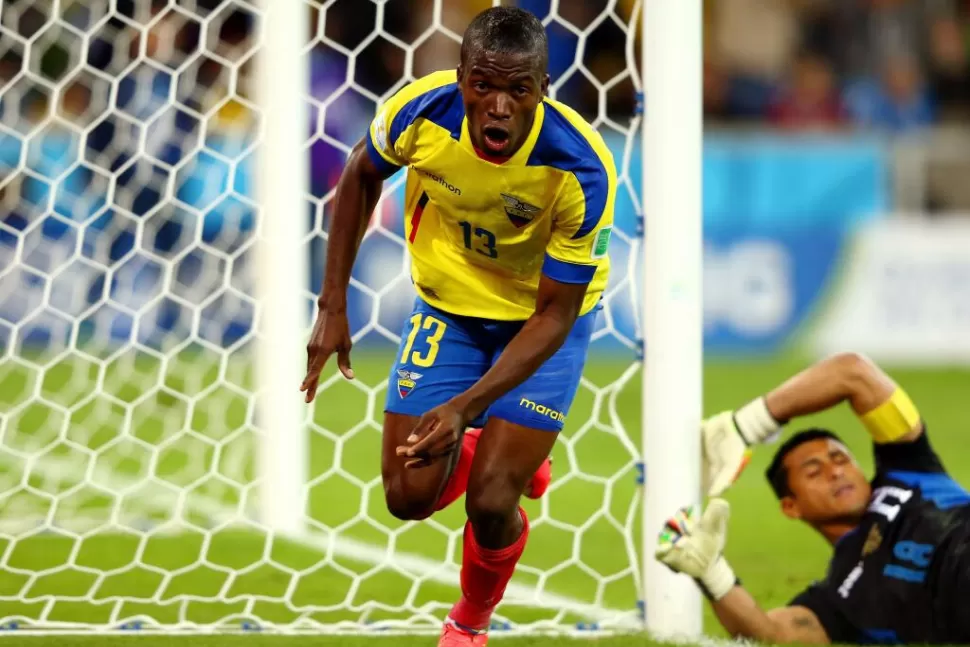 Enner Valencia es la carta de gol de Ecuador.