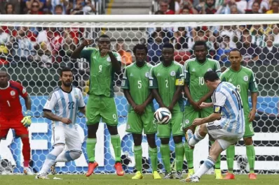 Gol de tiro libre de Messi y otro curioso relato de Fantino