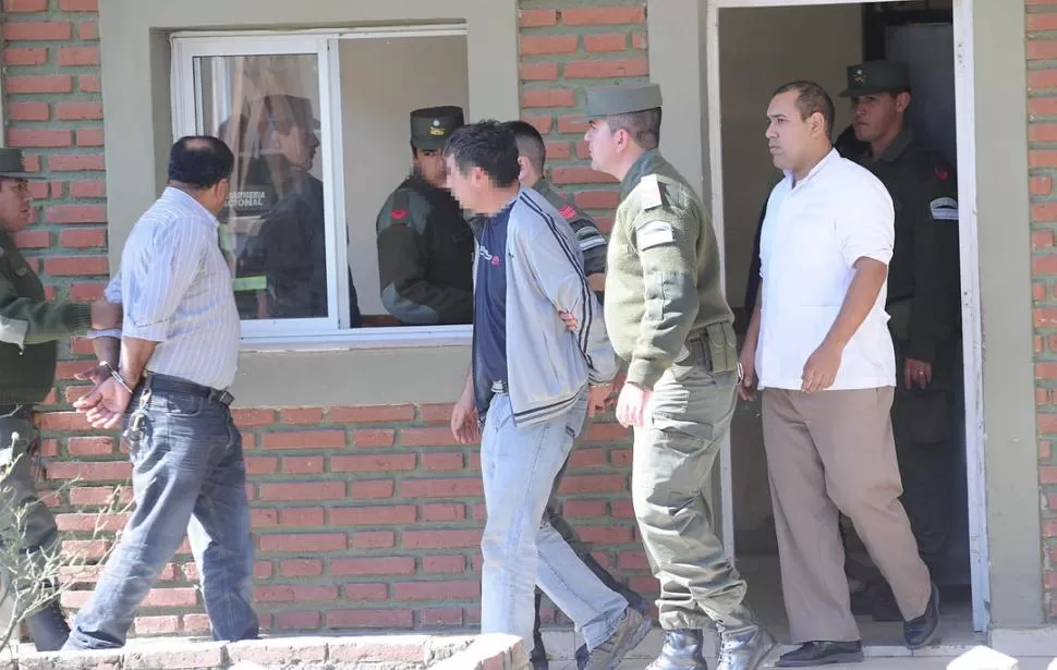 TRAS LOS INCIDENTES. Los detenidos estuvieron alojados en Gendarmería. la gaceta / foto de héctor peralta