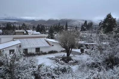 Tafí del Valle se cubrió de nieve