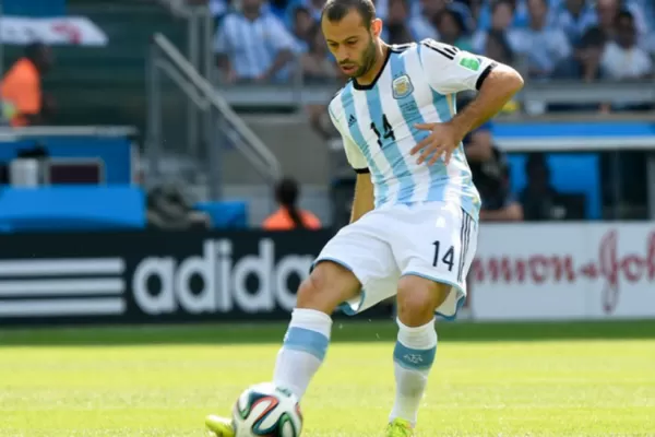 Mascherano, el más pasador del Mundial