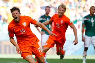 Holanda lo remontó y eliminó a México, sobre el final