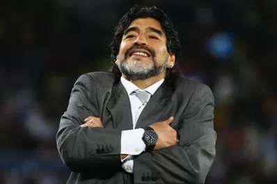 Maradona, candidato a dirigir la selección de Venezuela