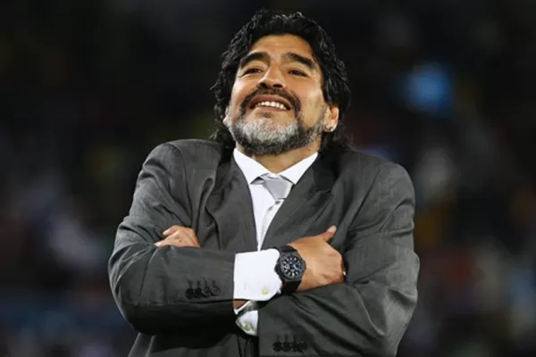 Maradona, candidato a dirigir la selección de Venezuela