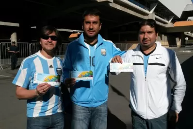 Tres tucumanos pagaron una fortuna para ver Argentina-Suiza