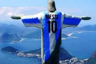 Lo que piden los hinchas argentinos al Cristo Redentor en Brasil 2014