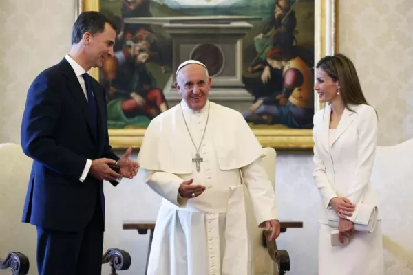 Bromeó con la Guardia Suiza