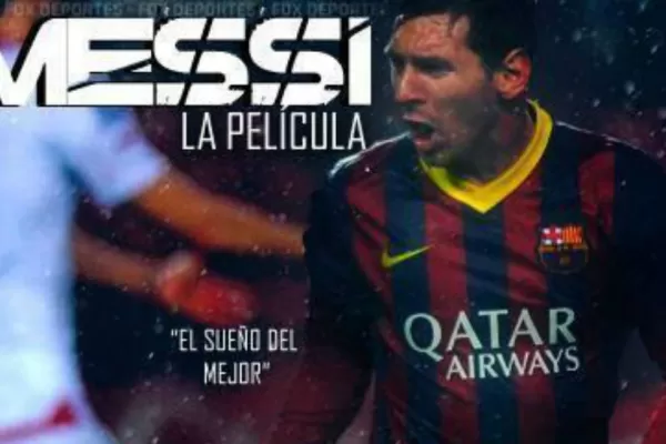 La película sobre la vida de Messi se presentó en Río de Janeiro