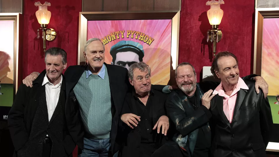 LOS QUE QUEDAN. John Cleese, Terry Gilliam, Eric Idle, Terry Jones y Michael Palin se subirán una vez más a los escenarios. FOTO DE CONVENTRYTELEGRAFH.UK