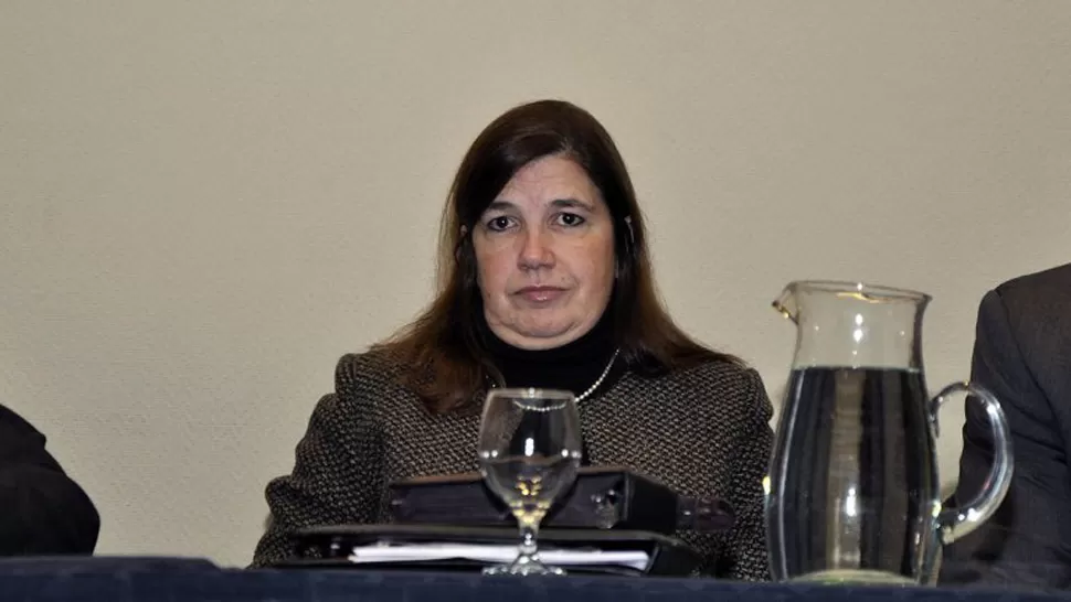 RENUNCIANTE. La defensora María Cristina Martínez Córdoba. FOTO TOMADA DE INFOBAE.COM