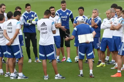 La Selección llegó a Brasilia con la mira puesta en Bélgica
