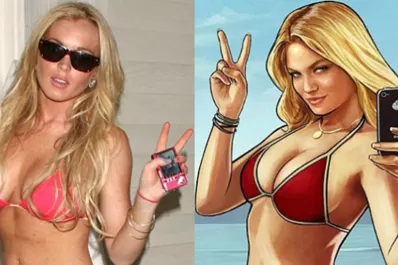 Lindsay Lohan demandó a los creadores de Grand Theft Auto V,