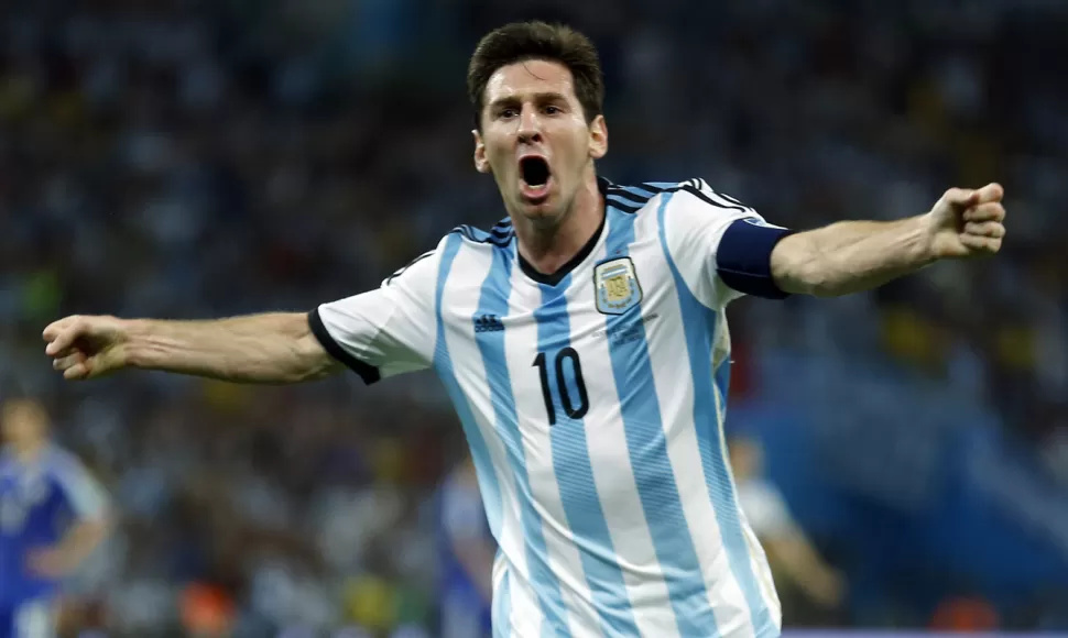 Messi está al acecho de James Rodríguez, actual máximo goleador del Mundial.