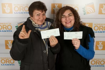 Las ganadoras cobraron el premio y usarán el dinero para saldar deudas