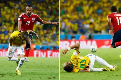 La FIFA investiga el rodillazo a Neymar para definir posibles sanciones