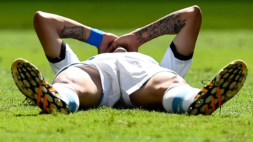 Video: la jugada que provocó la lesión a Di María