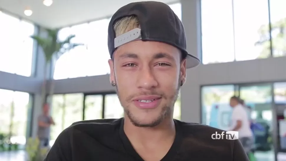 TIENE FE. Neymar confía en que sus compañeros de la selección conseguirán el título. CAPTURA DE PANTALLA