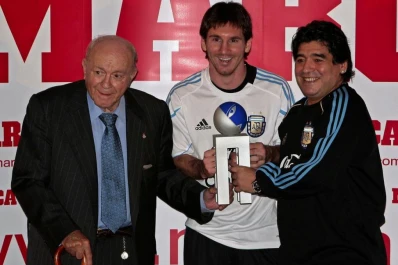 Los tres cracks, juntos