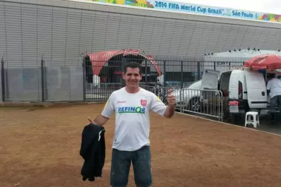 Los hinchas argentinos sólo piensan en conseguir una entrada