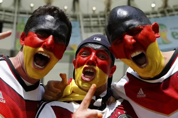 Los alemanes llegaron con el historial bajo el brazo