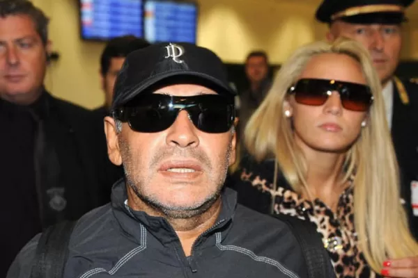 Diego Maradona insiste en su demanda contra Rocío Oliva
