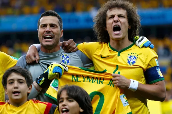 El emotivo homenaje a Neymar de los jugadores de Brasil