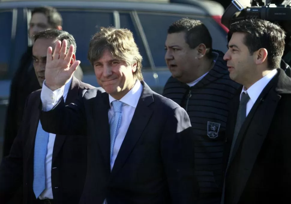 Boudou, Vicepresidente. Según la Casa de Gobierno, sería el encargado de presidir el acto central por el 9 de julio.
