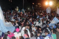 Dos hinchas murieron infartados durante el partido entre Argentina y Holanda