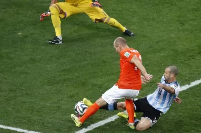 Mascherano, tras el cierre a Robben: me abrí el ano