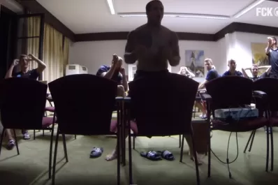 El desaforado festejo de Franco Mussis por el pase a la final